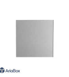 شیشه نقره ای بدون آیکون کلید هوشمند GL2-S با ابعاد 2×86×86 میلی متر