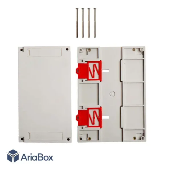 باکس ریلی پلاستیکی کنترل صنعتی ABR101-A1 Without Light با ابعاد 65×110×155 میلی متر