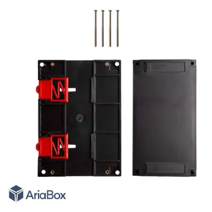 باکس ریلی پلاستیکی بدون پخش نور ABR101-A2 Without Light با ابعاد 60×110×155 میلی متر