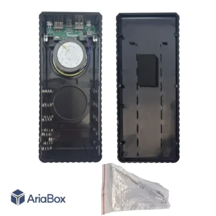 قاب ماژول(بدون باتری) پاوربانک مجهز به بلوتوث و اسپیکر مدل PWB29 ظرفیت 30000 mAh