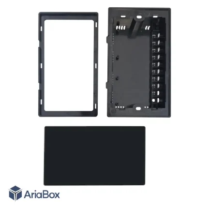 باکس کلید هوشمند کولری بدون آیکون سفید مدل S915-A2 با ابعاد 36.6×86×146 میلی متر