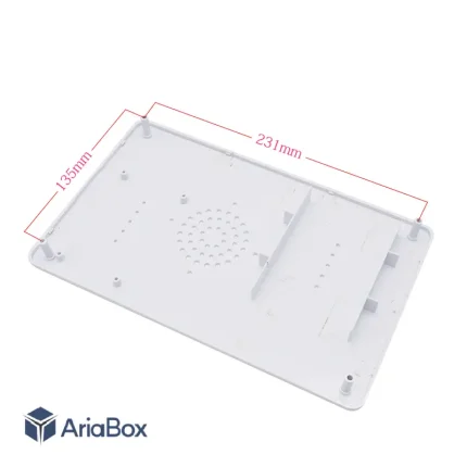 باکس الکترونیکی پلاستیکی ABN120-A1 با ابعاد 45×165×266 میلی متر