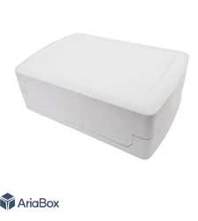 باکس رومیزی پلاستیکی الکترونیکی مدل ABD182-A با ابعاد 80×150×210 میلی متر