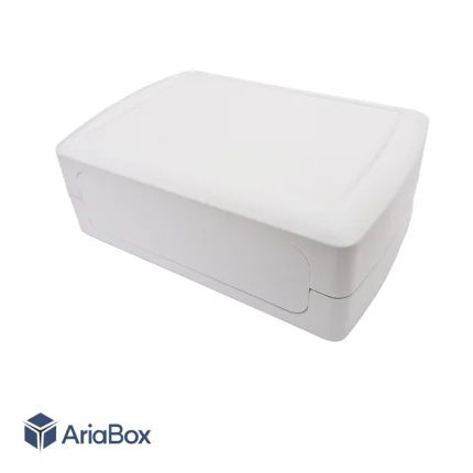 باکس رومیزی پلاستیکی الکترونیکی مدل ABD182-A با ابعاد 80×150×210 میلی متر