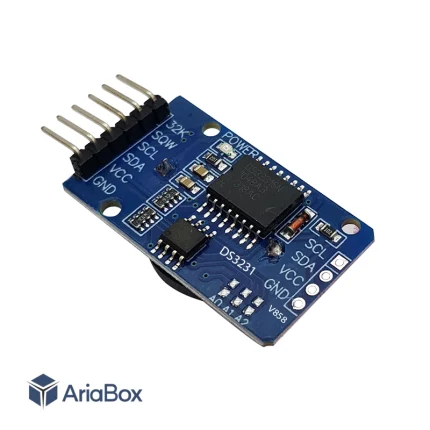 ماژول ساعت RTC بسیار دقیق مدل DS3231 با رابط I2C