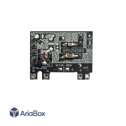 ماژول تغذیه سوئیچینگ AC-DC خروجی 5 ولت 1 آمپر نسل 6