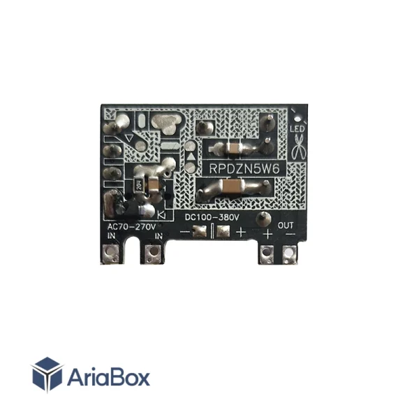 ماژول تغذیه سوئیچینگ AC-DC خروجی 5 ولت 1 آمپر نسل 6