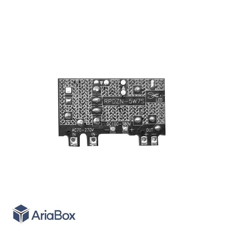 ماژول تغذیه سوئیچینگ AC-DC دوازده ولت 450mA نسل 7