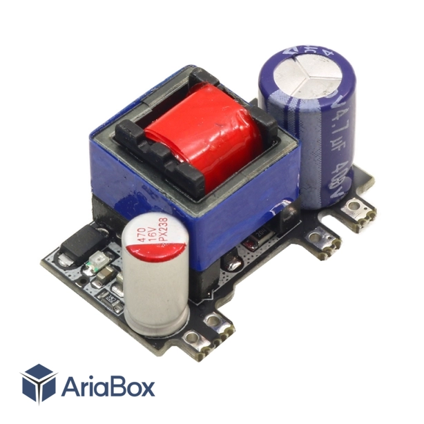 ماژول تغذیه سوئیچینگ AC-DC دوازده ولت 450mA نسل 7