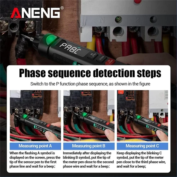 مولتی متر قلمی دیجیتال آننگ مدل ANENG A3008