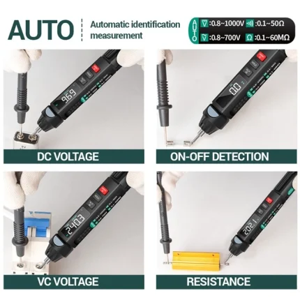 مولتی متر قلمی دیجیتال آننگ مدل ANENG A3008