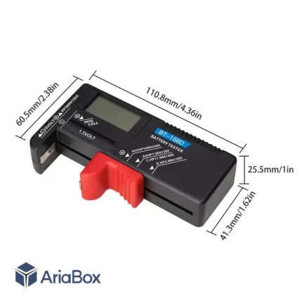 تستر باتری دیجیتال آننگ مدل ANENG BT-168D
