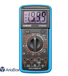 مولتی متر دیجیتال آننگ مدل ANENG DT-9205A | مولتی متر حرفه‌ای برای تعمیرات و الکترونیک