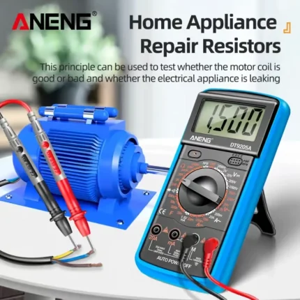 مولتی متر دیجیتال آننگ مدل ANENG DT-9205A | مولتی متر حرفه‌ای برای تعمیرات و الکترونیک