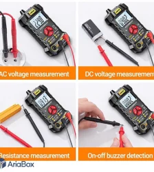 مولتی متر هوشمند اتورنج آننگ مدل ANENG M167 | مولتی متر دیجیتال True RMS با قابلیت NCV