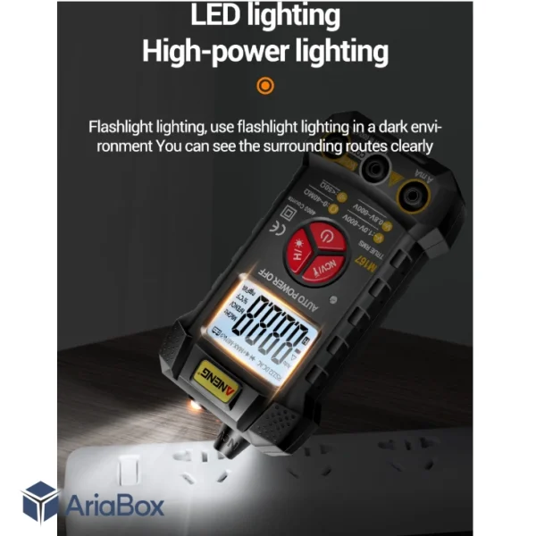 مولتی متر هوشمند اتورنج آننگ مدل ANENG M167 | مولتی متر دیجیتال True RMS با قابلیت NCV