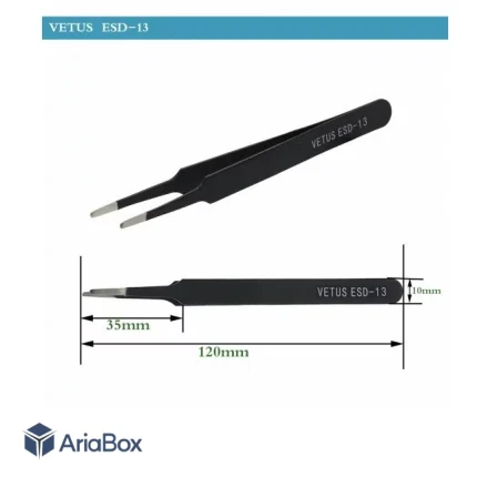 پنس سر تخت آنتی استاتیک وتوس مدل VETUS ESD-13