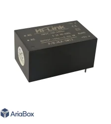 مبدل ایزوله 220 ولت AC به 12 ولت DC با جریان 420 میلی آمپر مدل HLK-5M12 برند Hi-Link