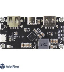 ماژول فست شارژ پاور بانک مدل IP5328P ظرفیت ۱۸ وات دو خروجی