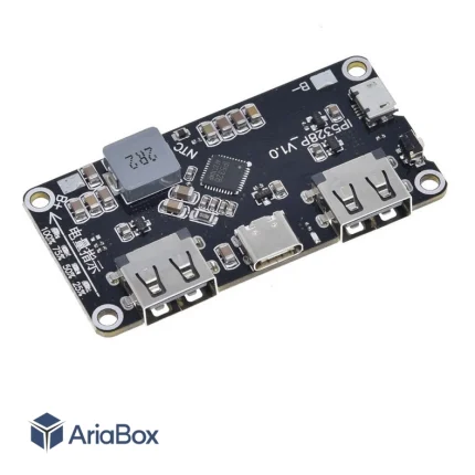 ماژول فست شارژ پاور بانک مدل IP5328P ظرفیت ۱۸ وات دو خروجی