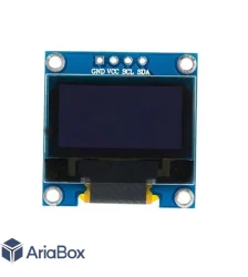 نمایشگر OLED 0.96 اینچ I2C رنگ سفید (SSD1315)
