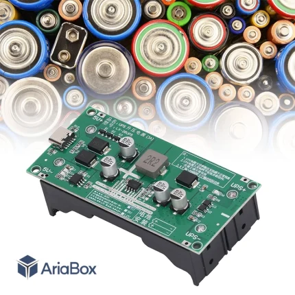 ماژول UPS و شارژر باتری لیتیومی 9 ولت (خروجی DC 9V)