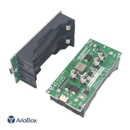 ماژول UPS و شارژر باتری لیتیومی 9 ولت (خروجی DC 9V)